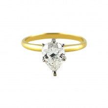 Yellow Gold Diamond Engagement Ring