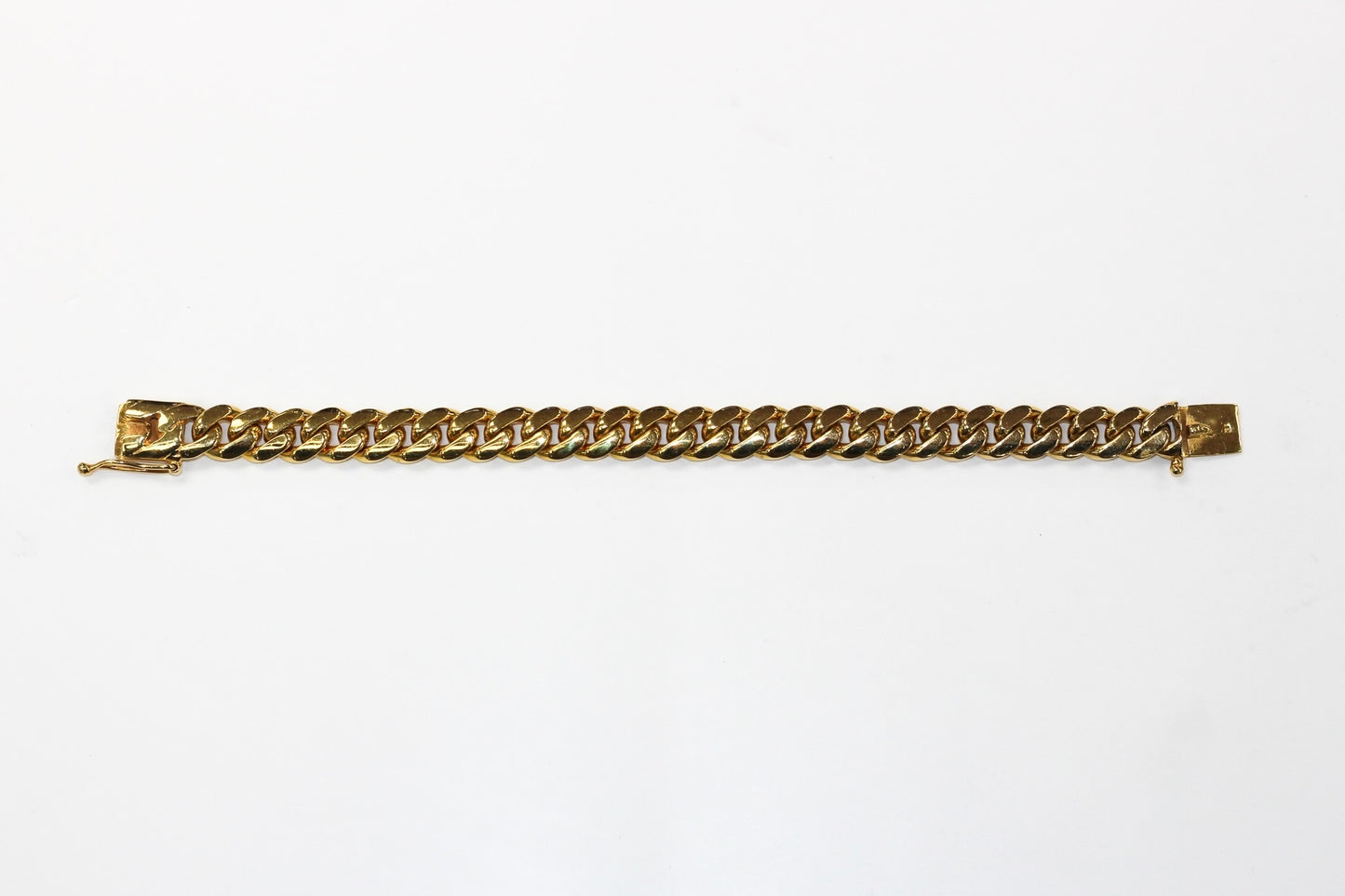 14KT Yellow Gold Cuban Bracelet