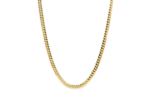 14K Yellow Gold Cuban Chain 6mm