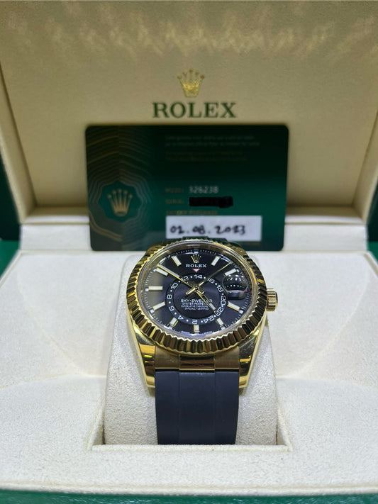 Rolex Sky-Dweller Yellow Gold 42mm