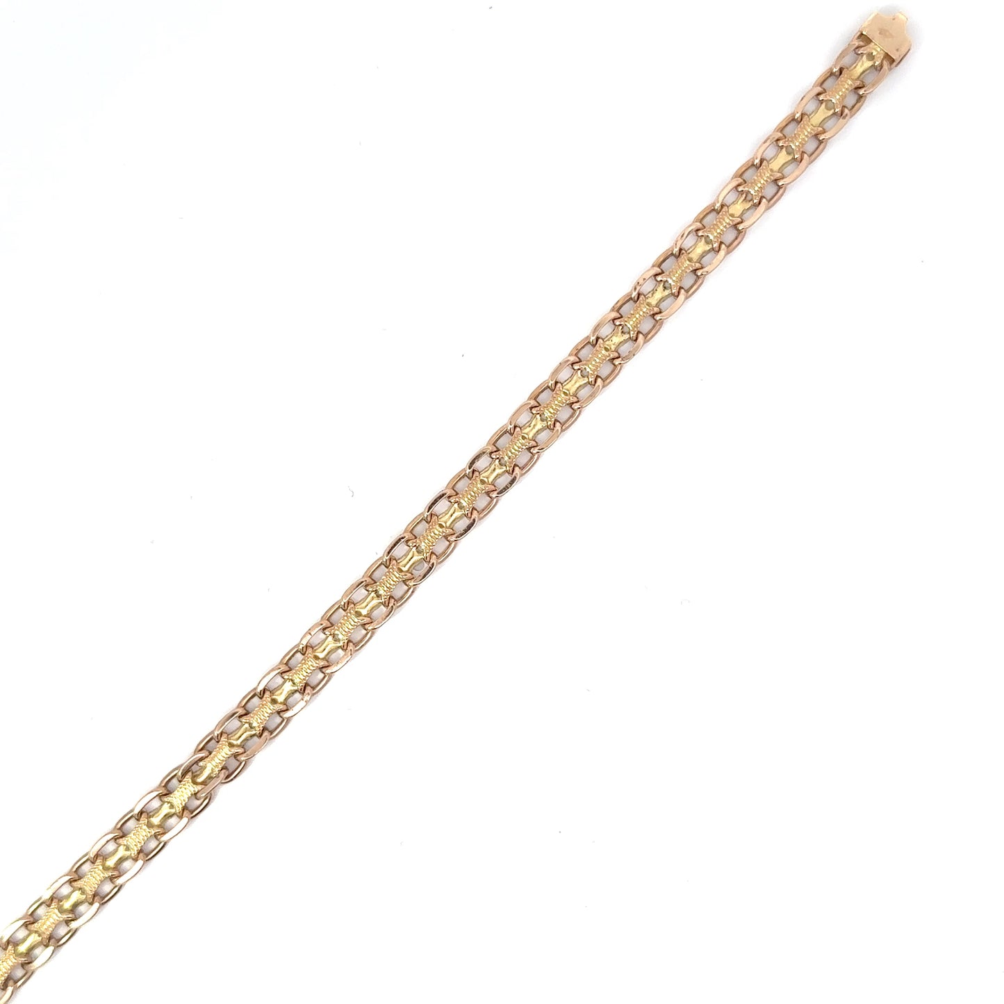 14K Yellow Gold Filigree Bracelet