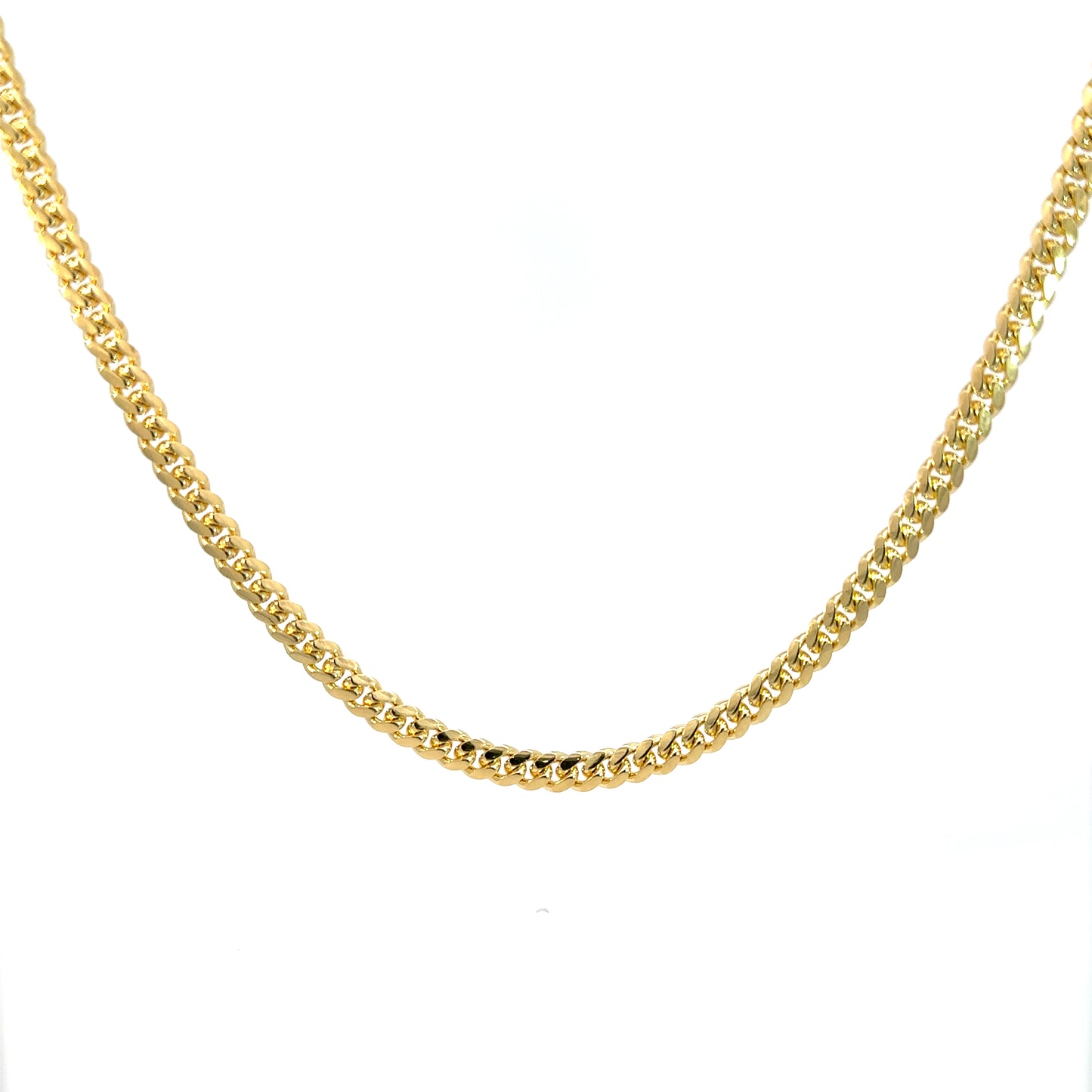 14K Yellow Cuban Gold Chain 5mm