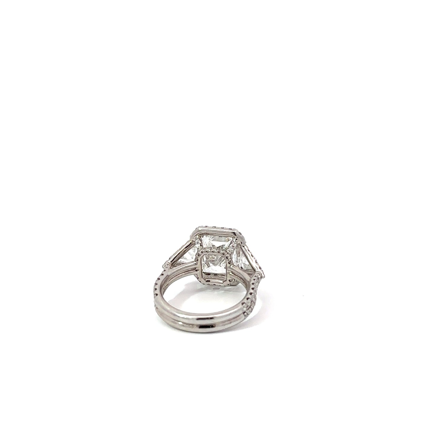 Platinum Engagement Ring (Side 1.25ct)